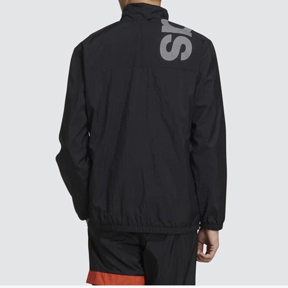 ADIDAS Womens Essentials Authentic Track Wind Breaker Jacket ActiveWear Size M - Picture 3 of 10